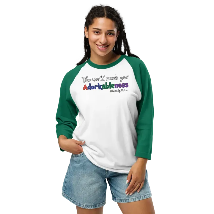 Adorkableness Raglan Tee product image (1)
