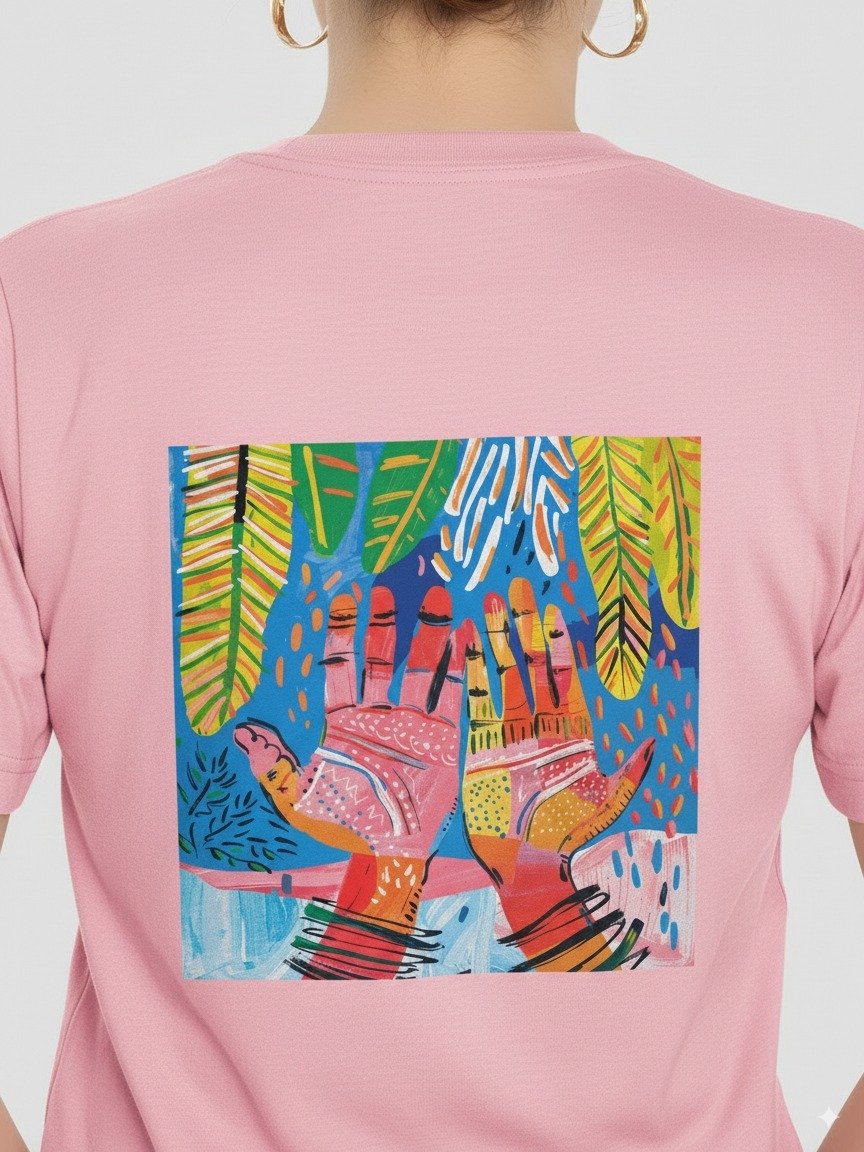 Gratitude Hands T-Shirt product image (2)