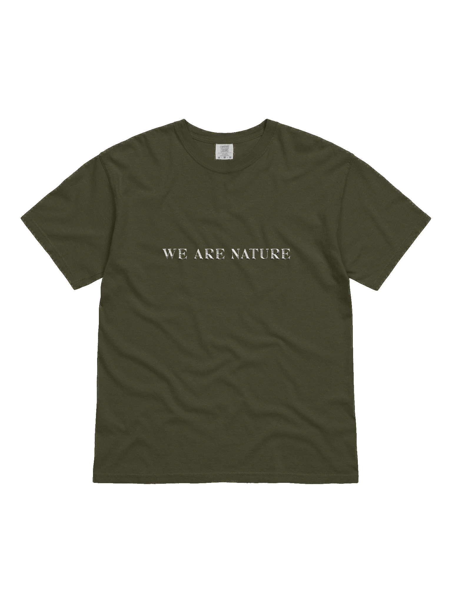 Embroidered We Are Nature Unisex Tee product image (1)