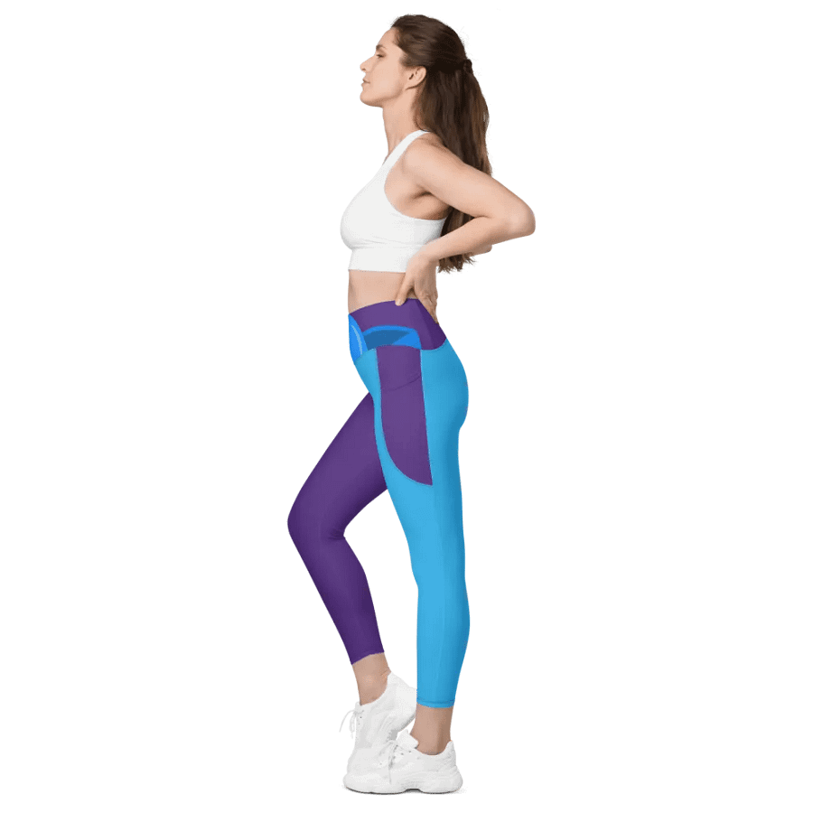 lotus split leggings. product image (9)