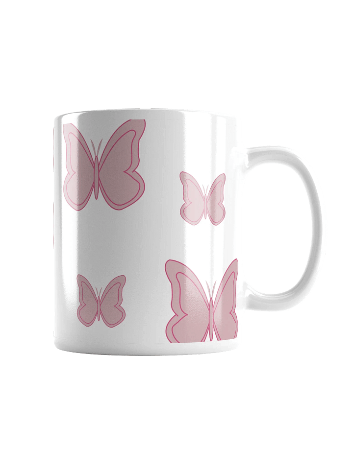 Lavender Butterfly Symphony Mug product image (3)