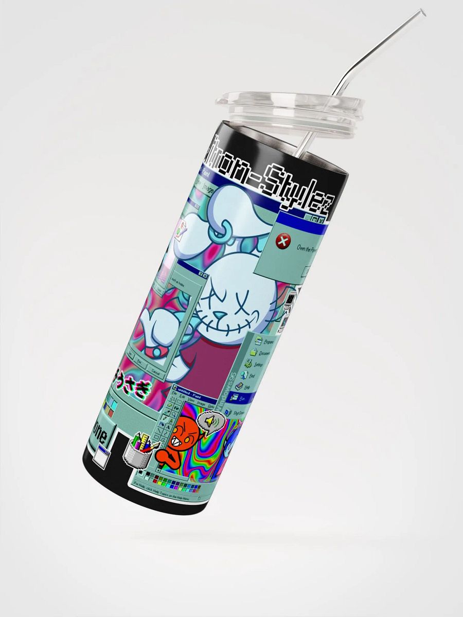 Wave 6 - Window Split Stainless Steel Tumbler product image (4)