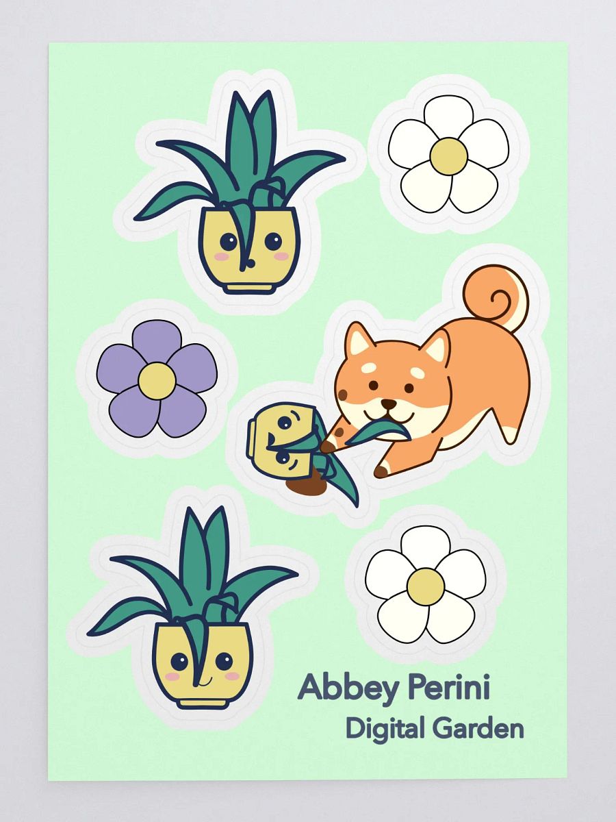 Digital Garden Sticker Sheet product image (3)