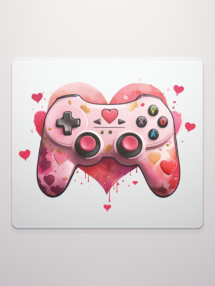 Level Up Love - Heartfelt Gaming Mouse Pad product image (2)
