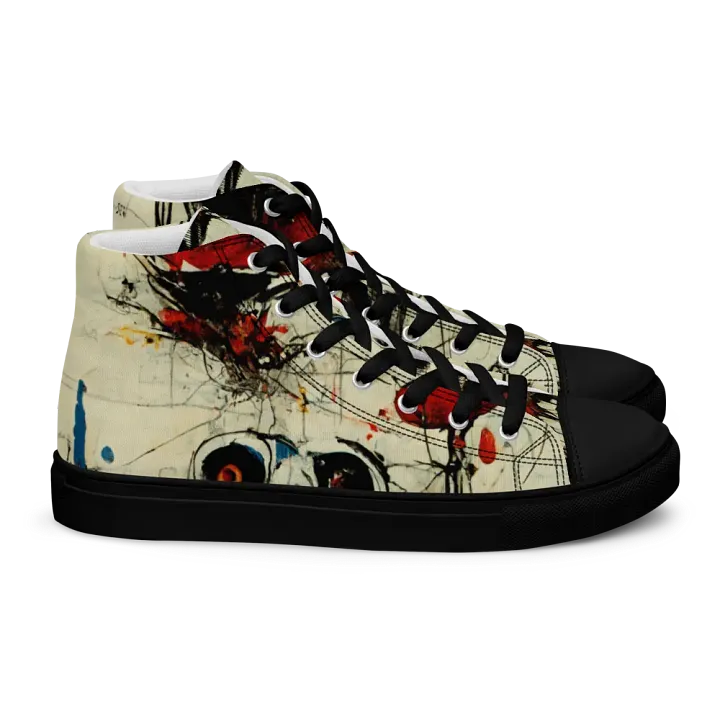 Men's Scream of Style, canvas High Tops product image (2)