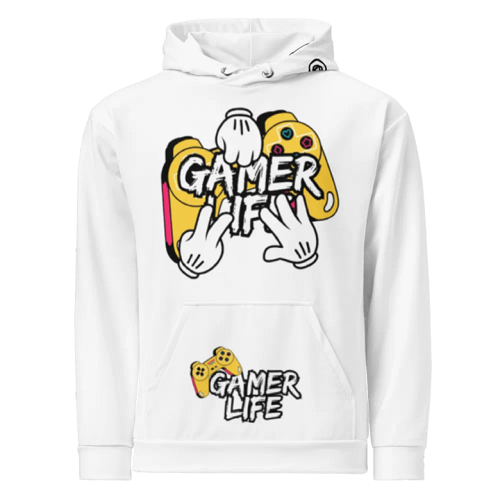Gamer Life Graffiti Hoodie product image (1)