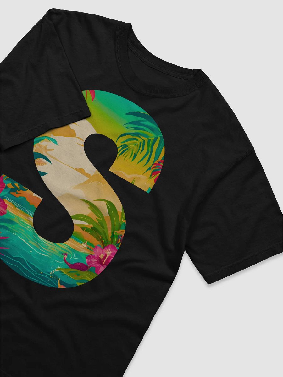 Tropical Sunset Paradise T-Shirt (Letter-S) product image (5)