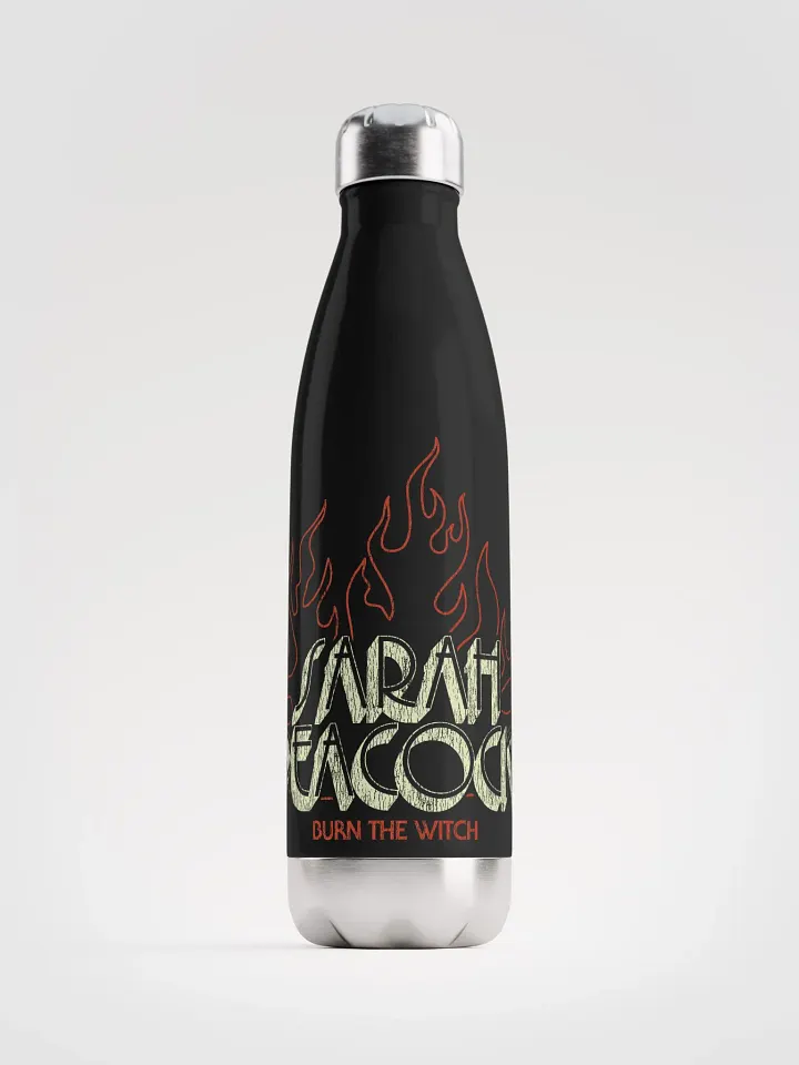 Burn the Witch Flame Water Bottle product image (1)
