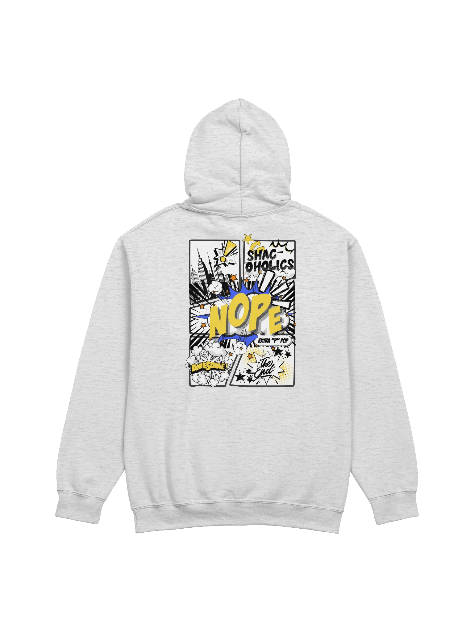 Explosive Yellow NoPe Shac-oholics Hoodie product image (18)