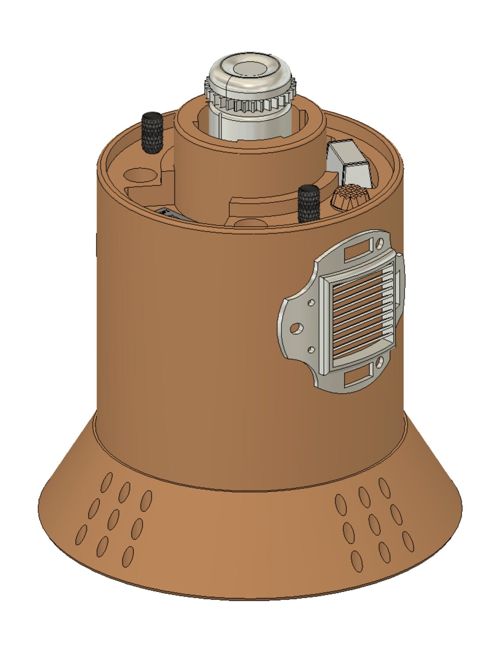 Star Wars Inspired Bunker Grenade Prop 3D Model product image (1)