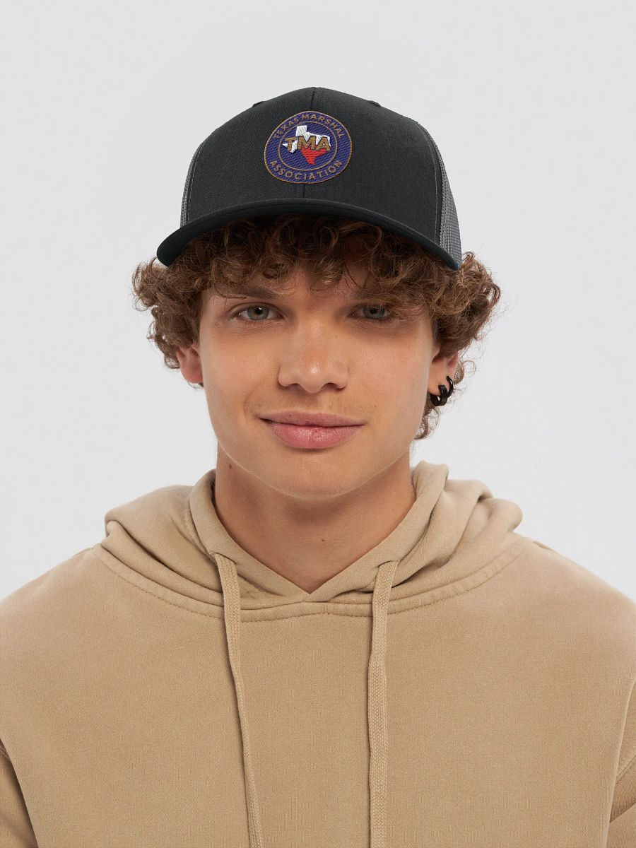 Texas Marshal Association Snapback Trucker Hat product image (31)