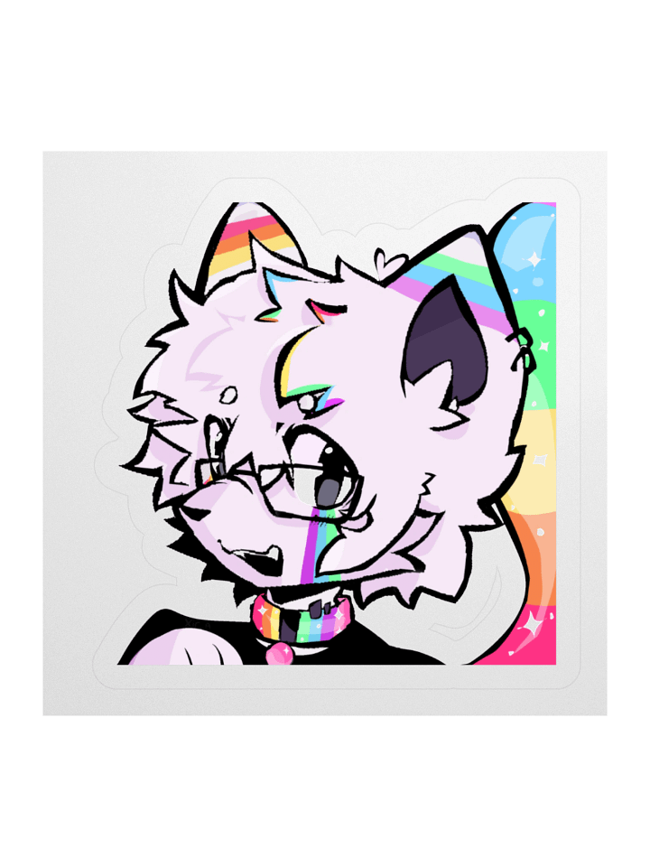 GLITTER CHECK sticker product image (1)