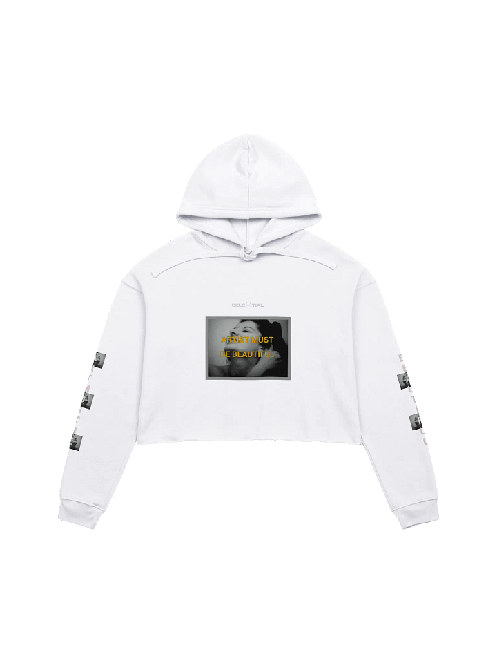 ARTIST MUST CROP HOODIE product image (1)