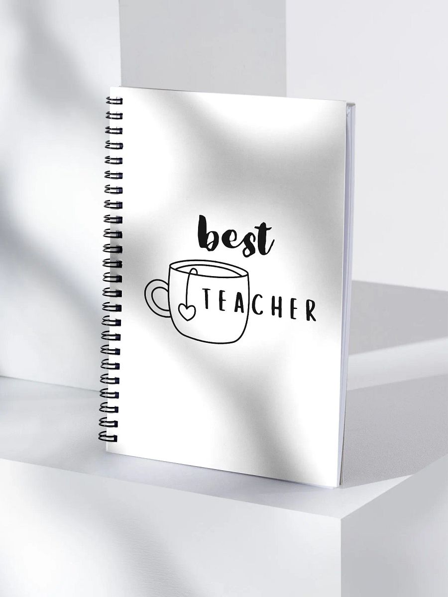 Best Teacher Spiral Notebook product image (4)