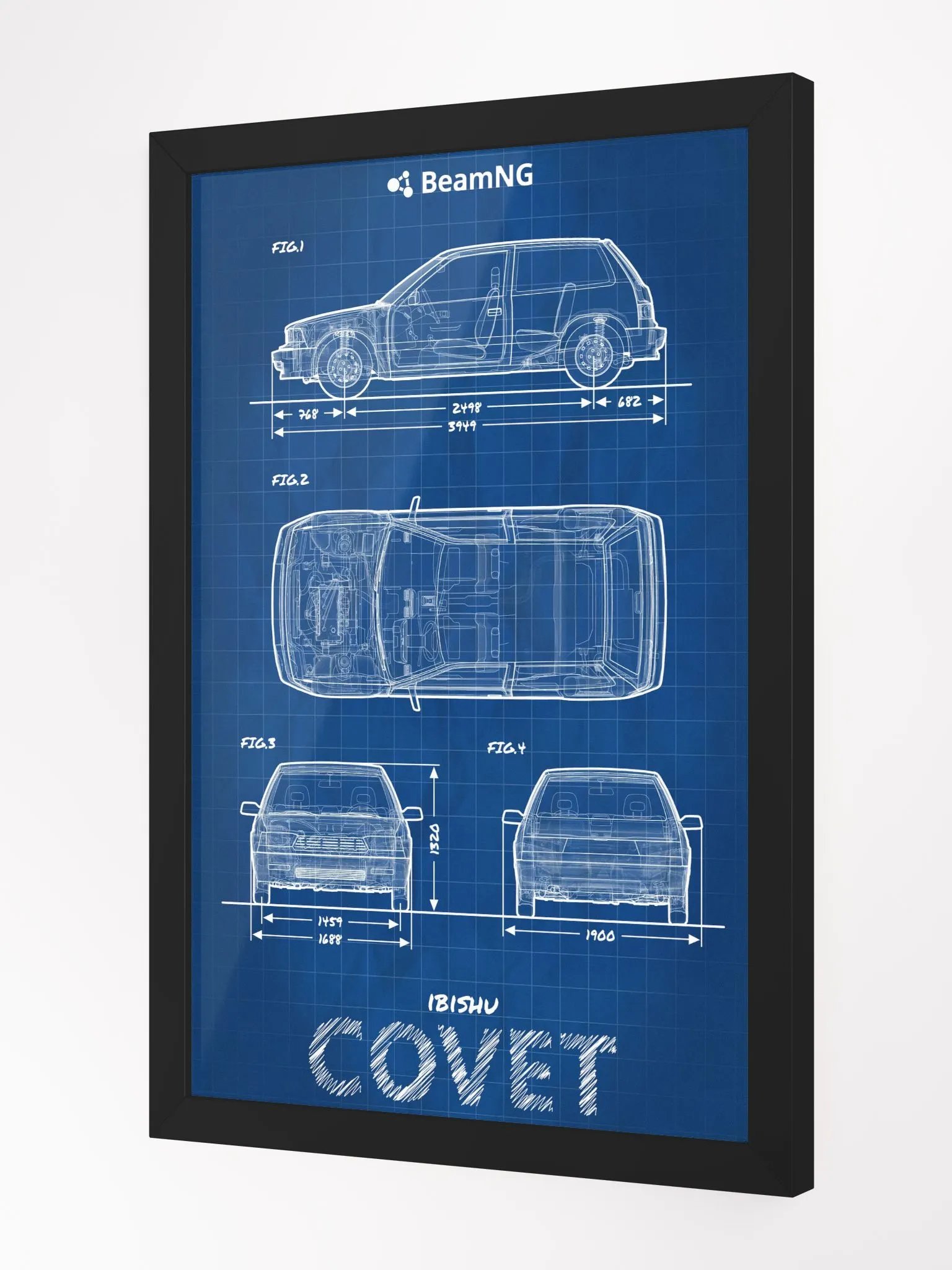 Framed Poster: Ibishu Covet Blueprint product image (3)