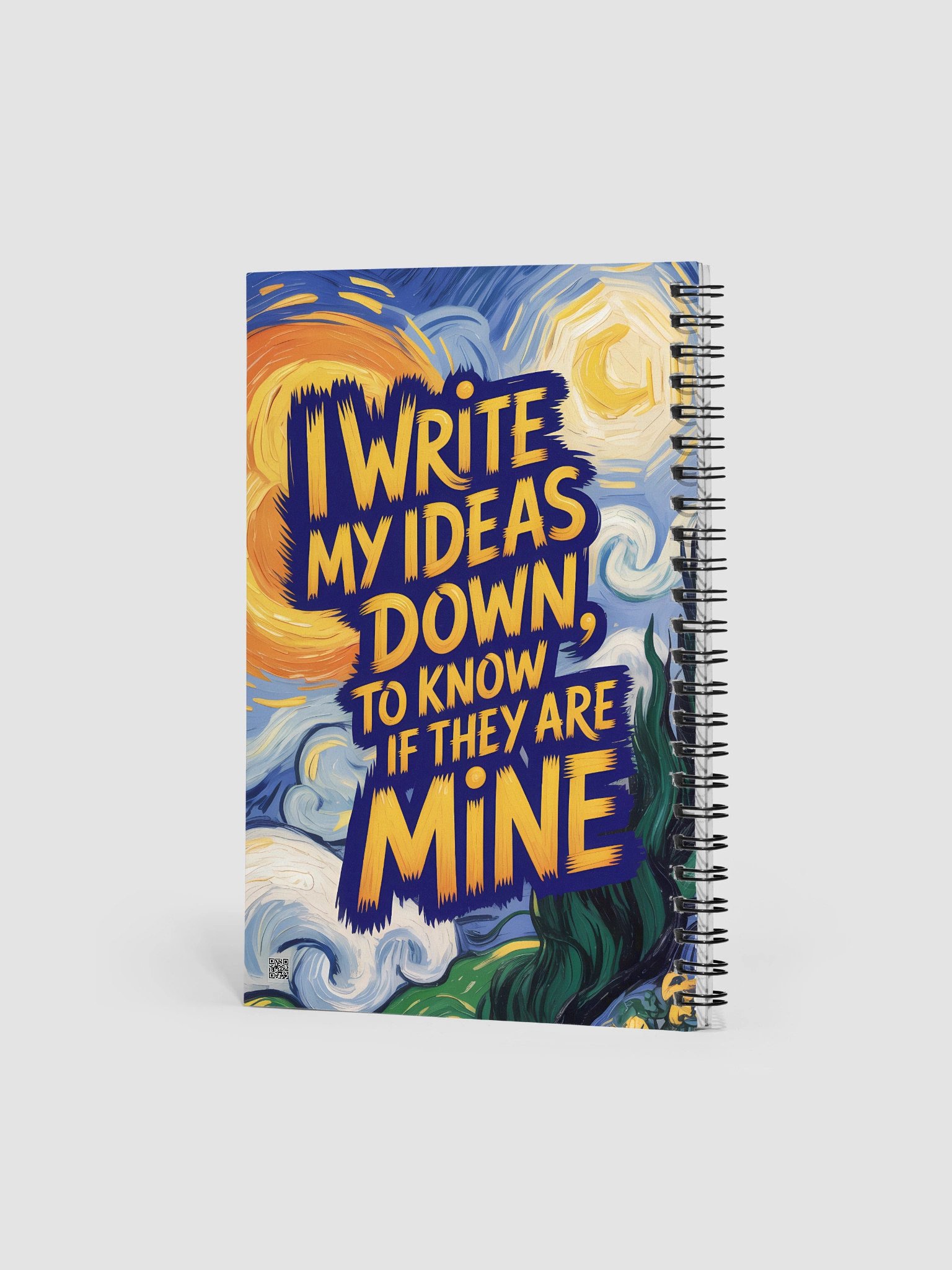 Human Design Open Ajna & Crown Notebook - Vincent Van Gogh Style product image (2)