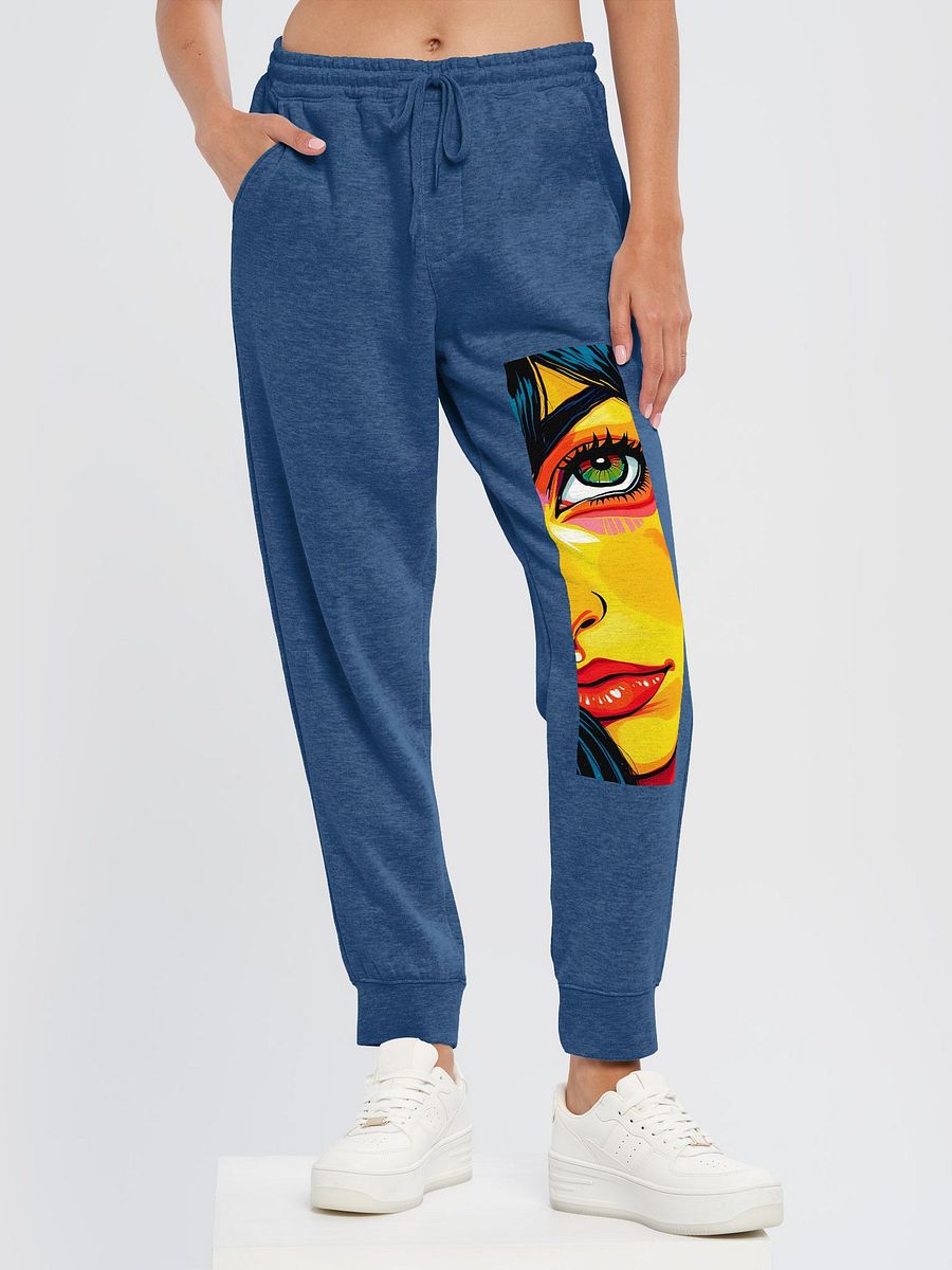 Pop Art Eye and Lips Illustration Joggers product image (6)