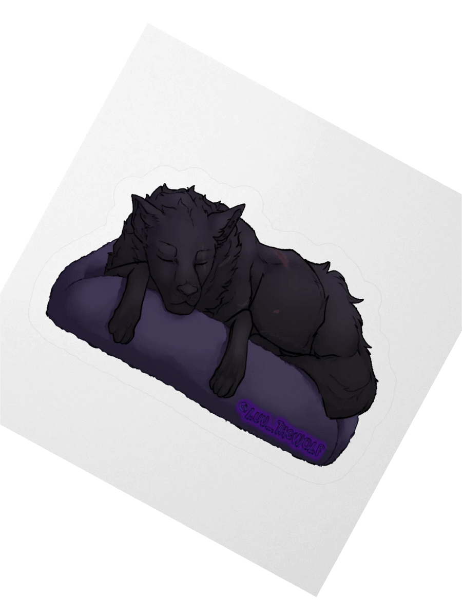 "The Slumbering Wolf" Collective Sticker product image (4)