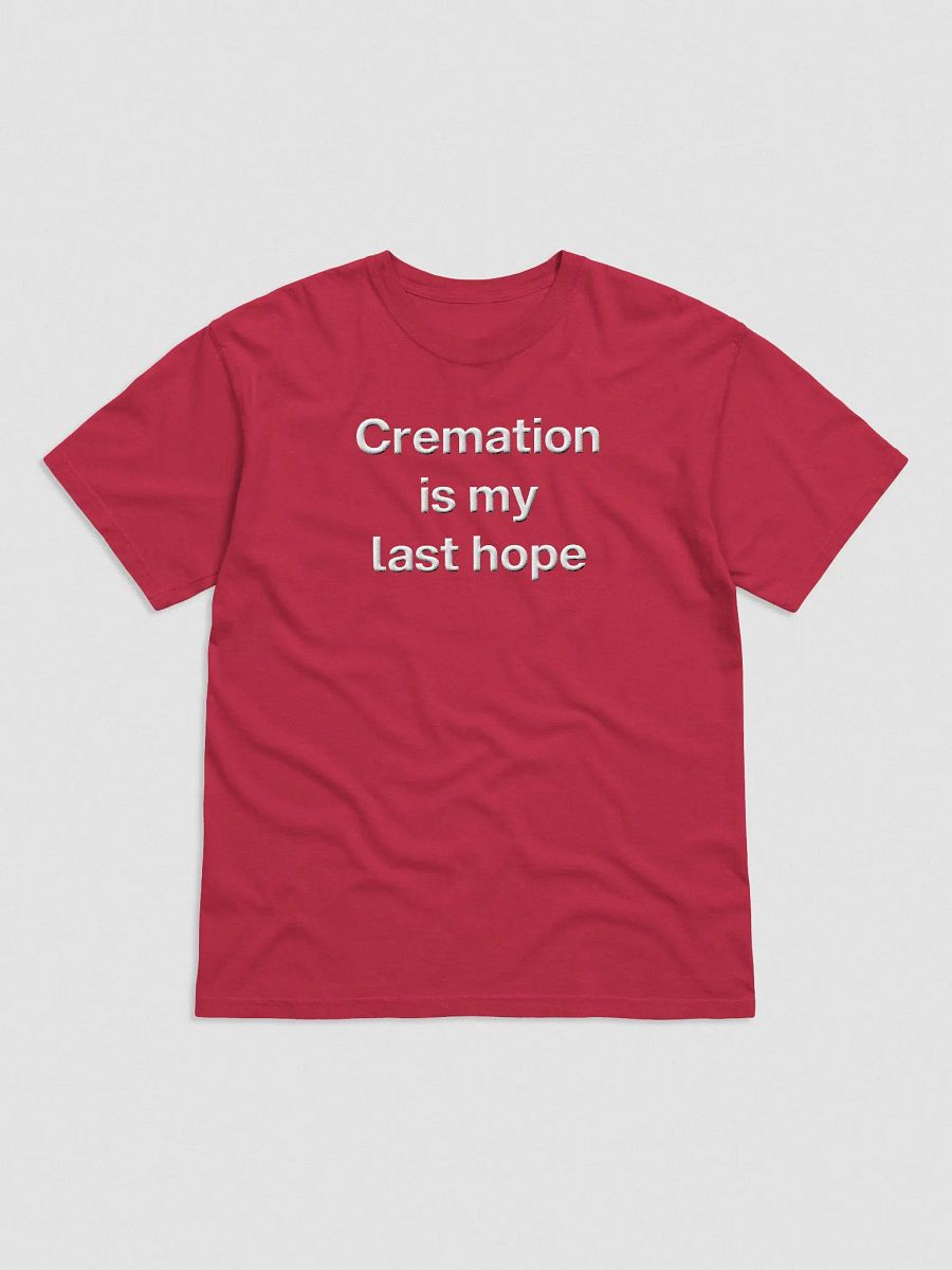 'Cremation' Embroidered Tee product image (1)