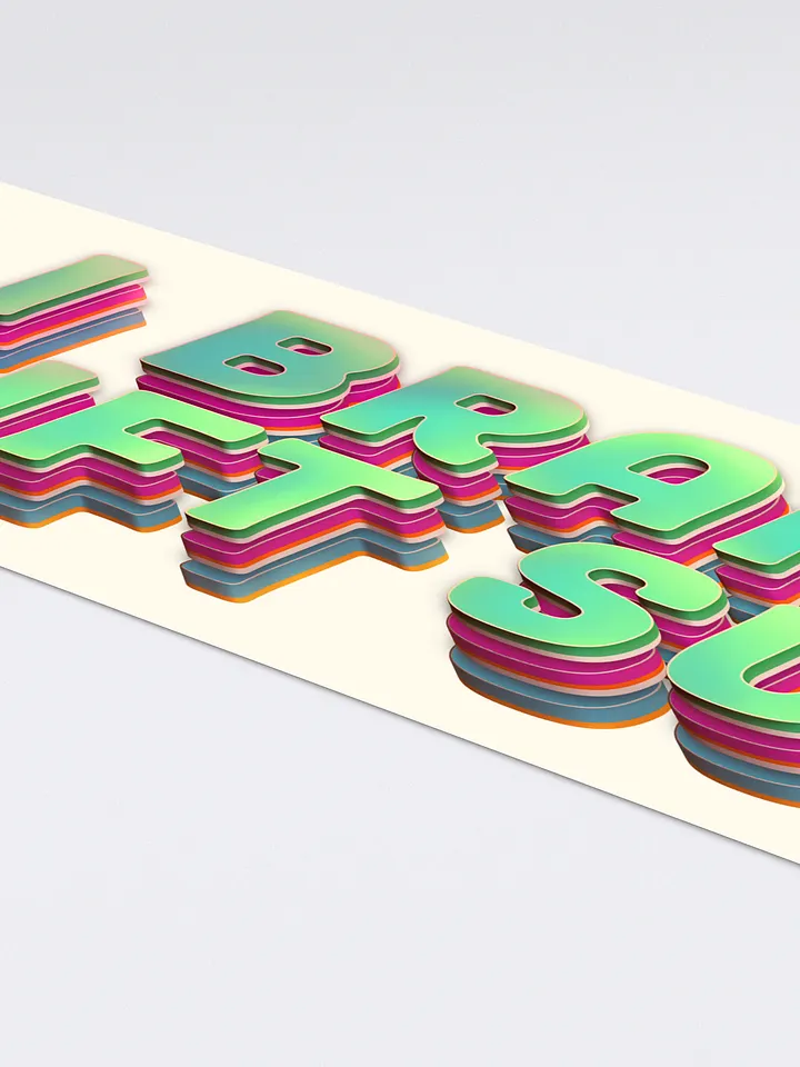 I Brake 4 Gift Subs - Bumper Sticker product image (2)