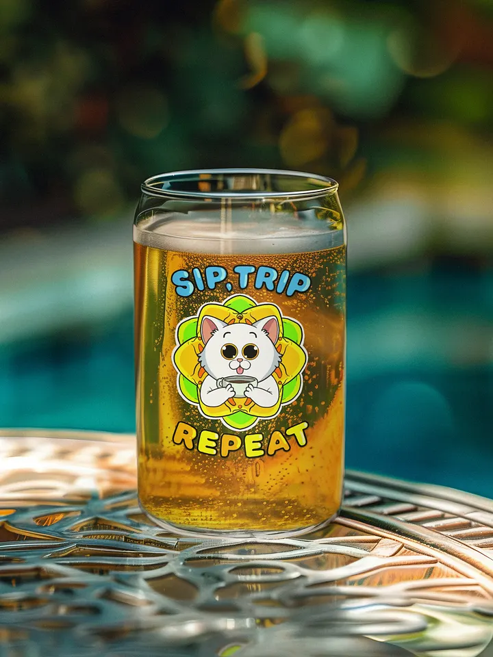 Sip, Trip, Repeat - Can Shaped Glass product image (2)