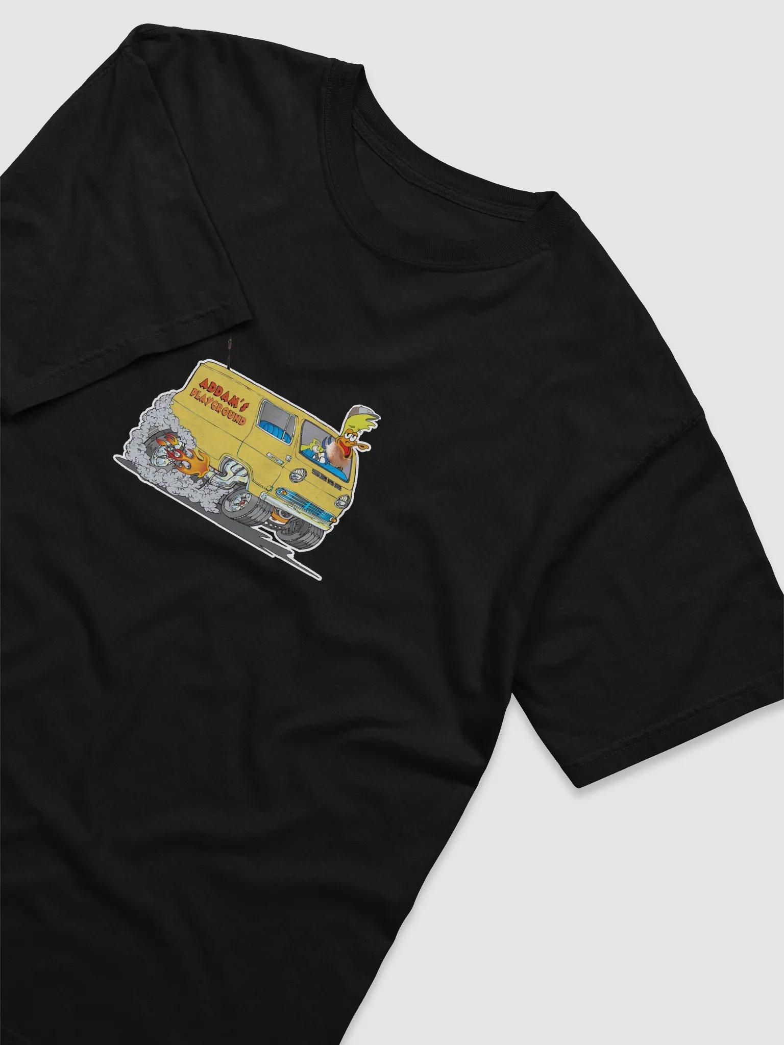 Addam's Playground Cartoon Van T-Shirt product image (42)