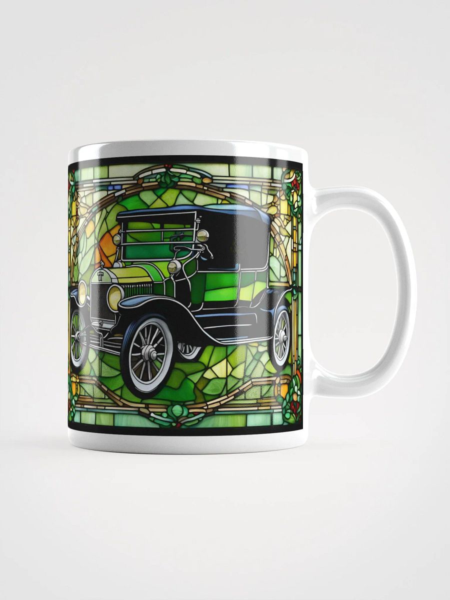 #002 Model-T Green Stained Glass Mug product image (2)