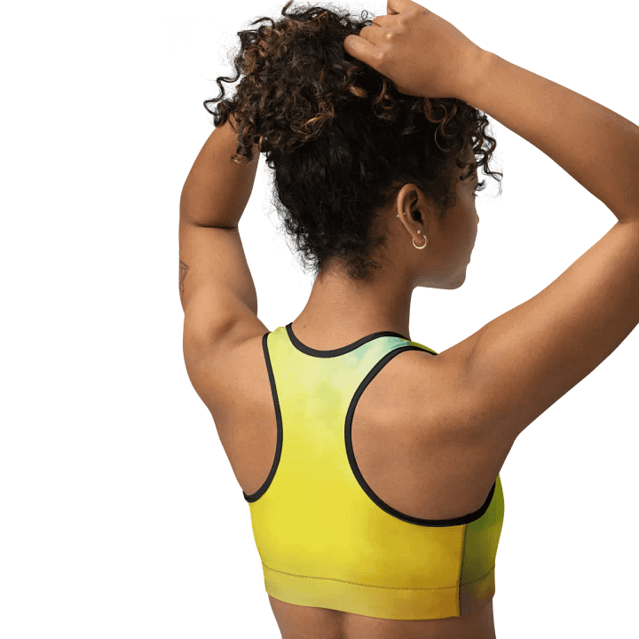 Blur cloud rainbow Design Sports Bra - V9 product image (2)