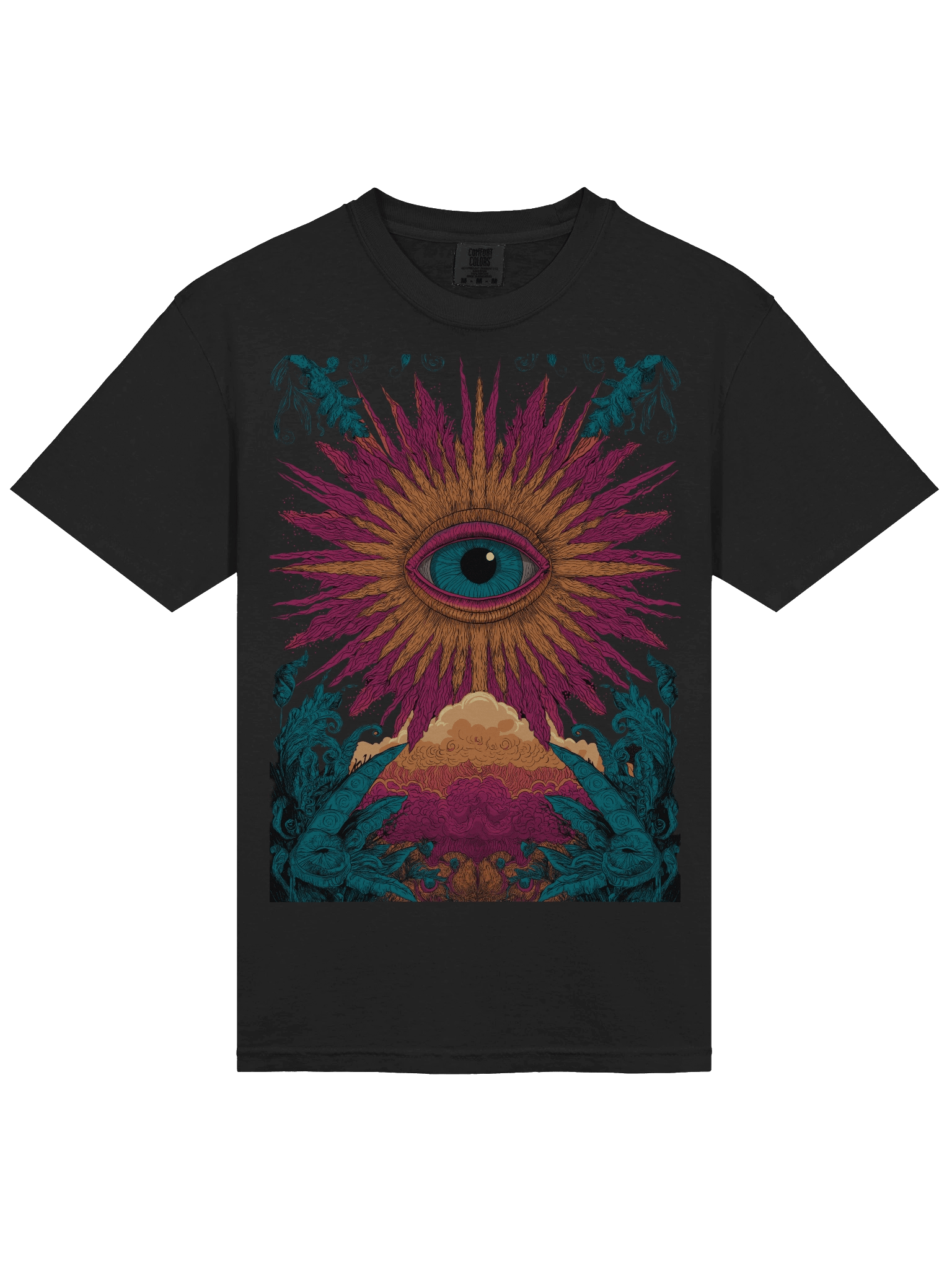 Cosmic Vision – Psychedelic Eye Tee product image (3)