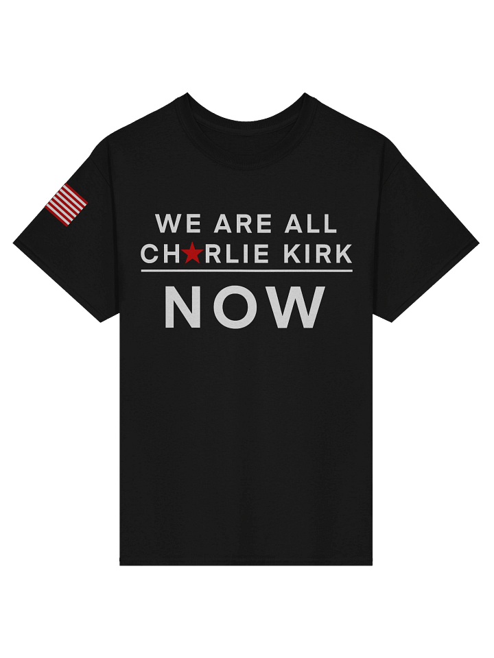 We Are All Charlie Kirk Now w/ Back product image (1)