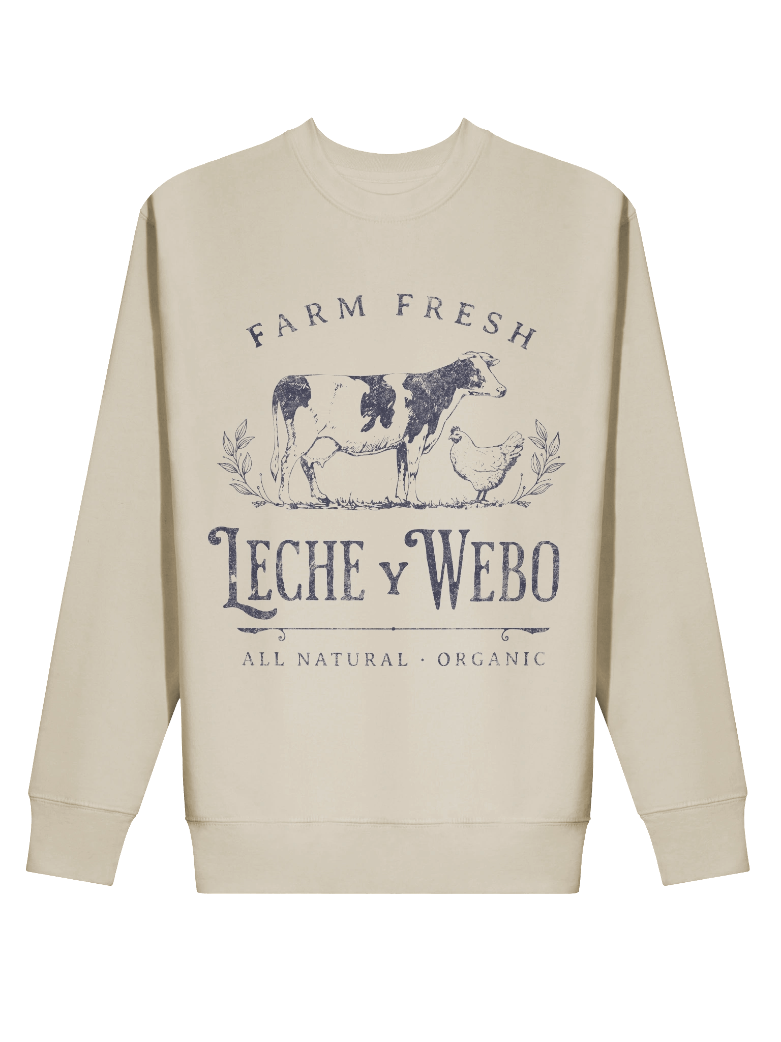 Leche y Webo Premium Crewneck Sweatshirt product image (2)