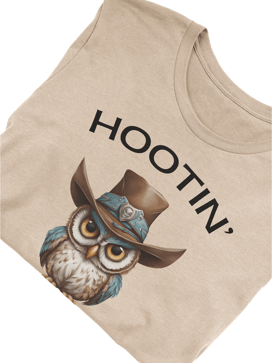 Cowboy Owl Graphic T-Shirt product image (43)