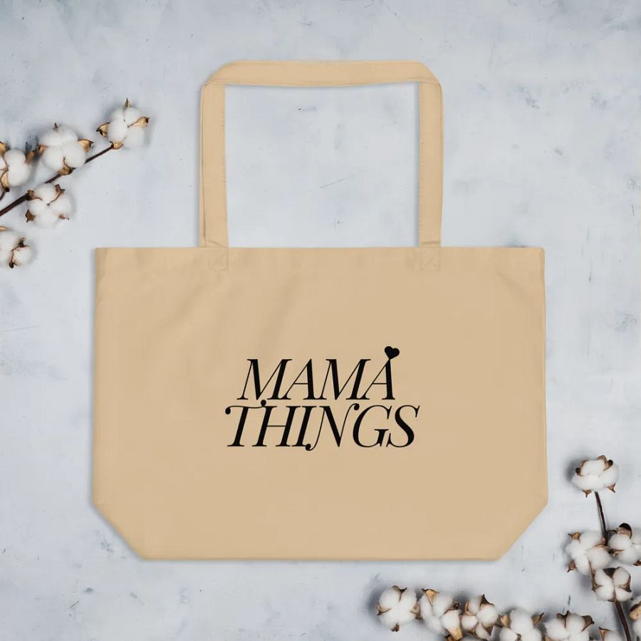 Mama Things Organic Canvas Tote product image (3)