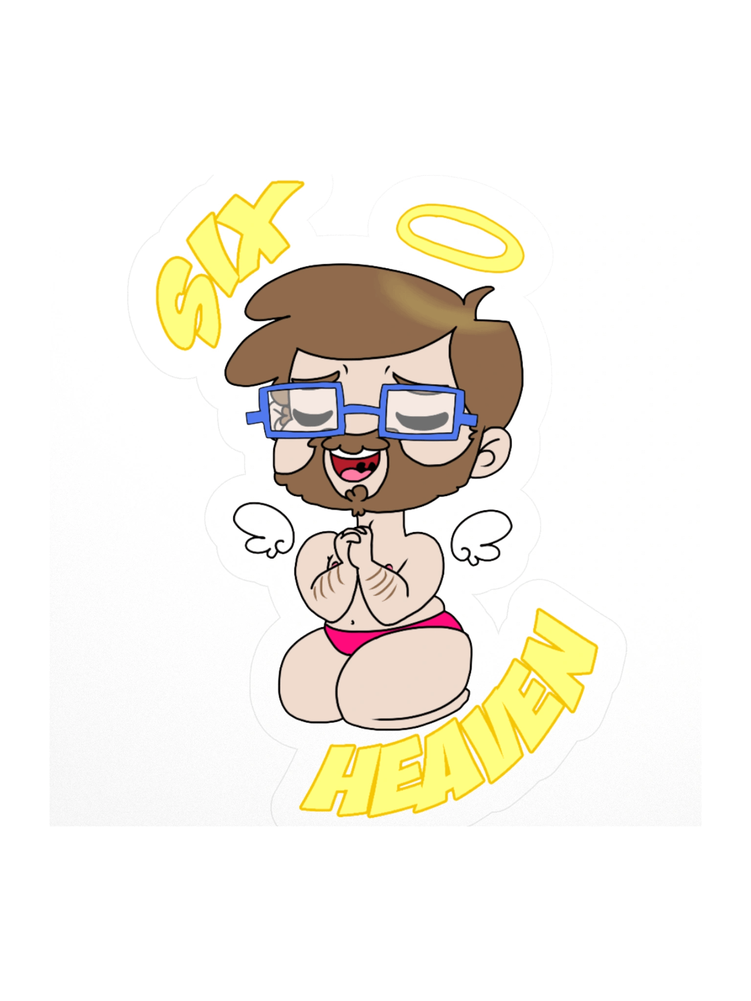 Six Heavennnn Sticker product image (2)