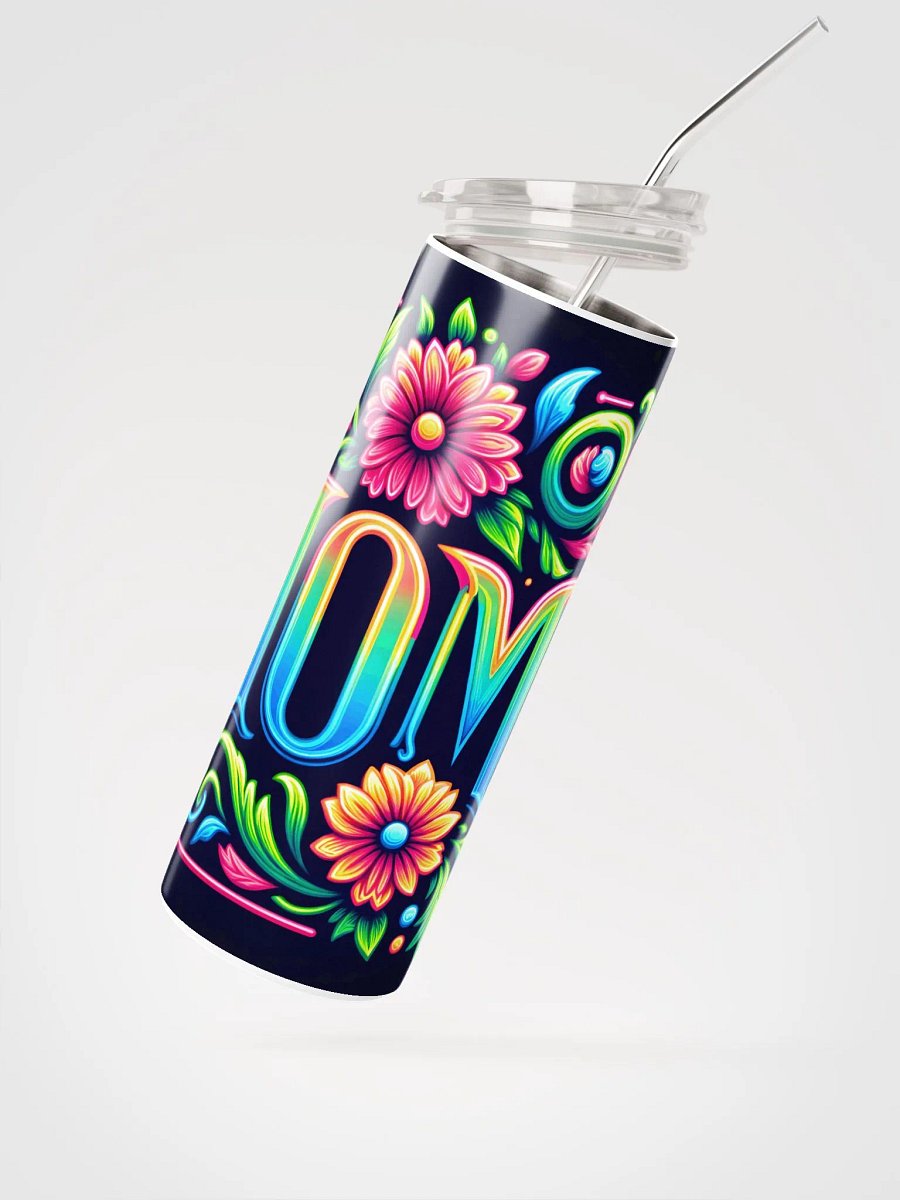 Neon Floral Mom Tumbler product image (2)