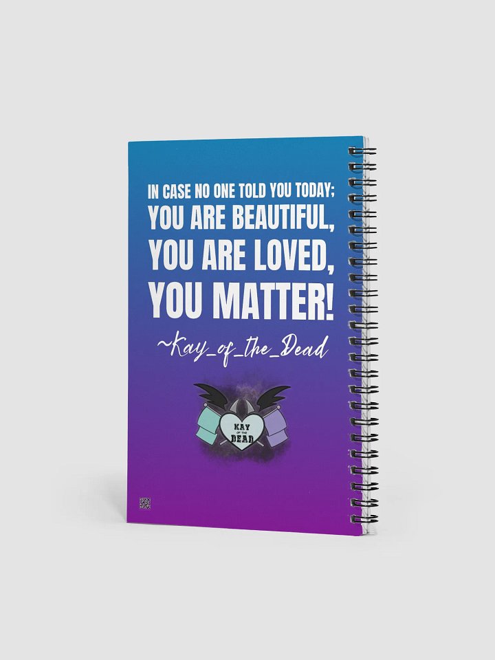 The Three Reminders Spiral Notebook product image (2)