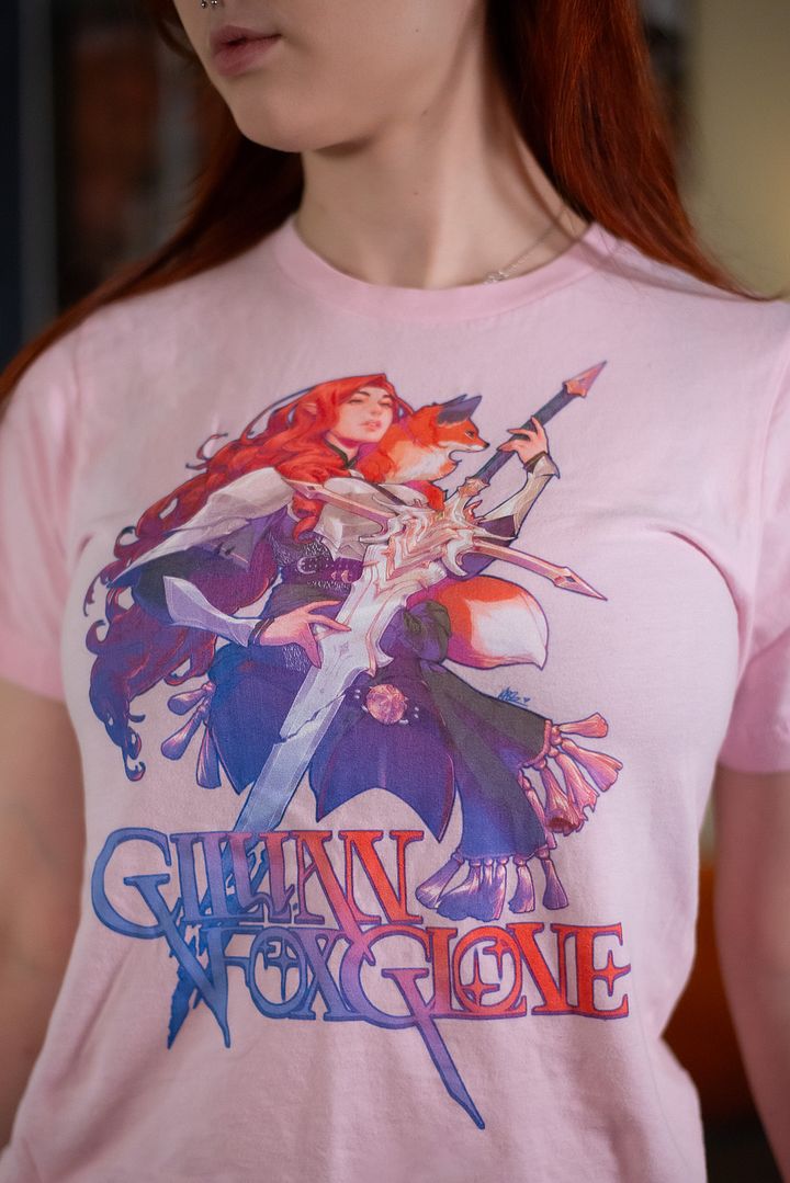 Gillian Foxglove Knight and the Fox T-Shirt product image (2)