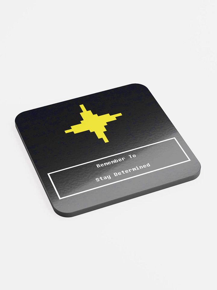 Stay Determined Coaster product image (2)