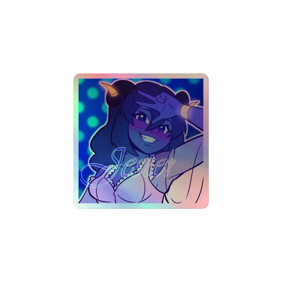 Jester Lavorre Holographic Sticker Sheet product image (1)