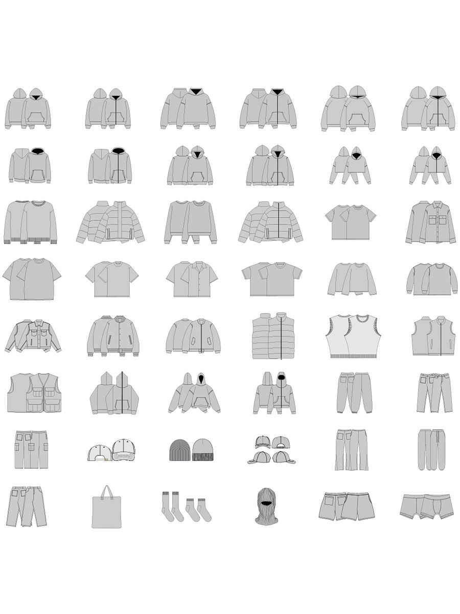 Clothing Mockups Mega Bundle product image (5)
