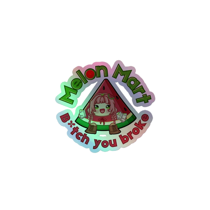 Melon Mart Holographic Stickers product image (1)