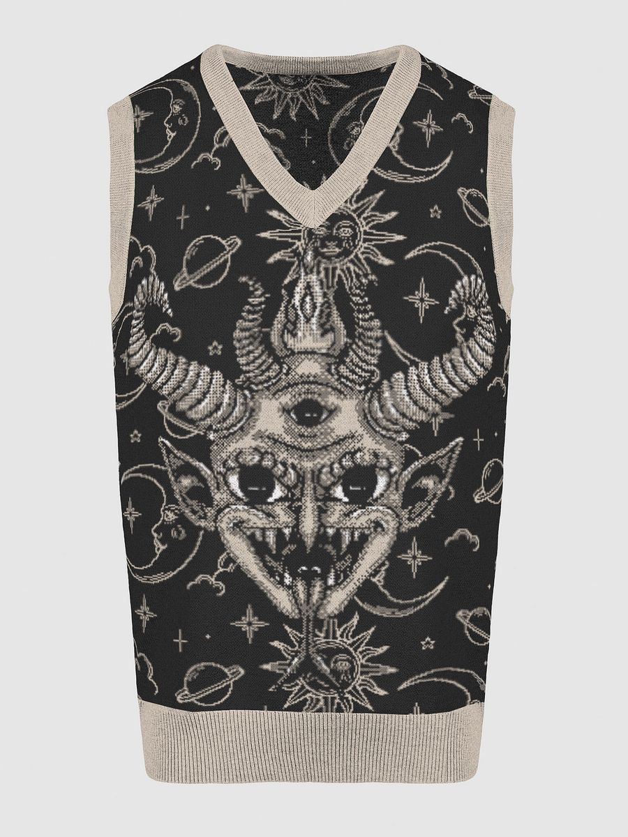 Oni Goblin Knit Vest - Celestial Style & Fierce Detail product image (3)
