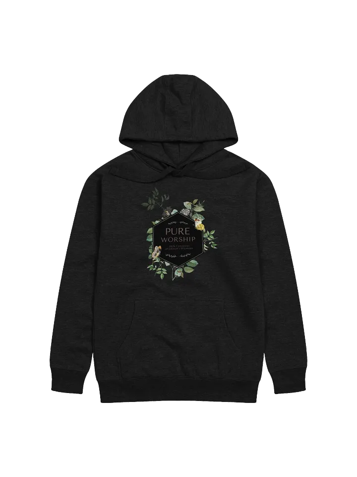 "Pure Worship" 2025 Convention Botanical Unisex Hoodie product image (1)