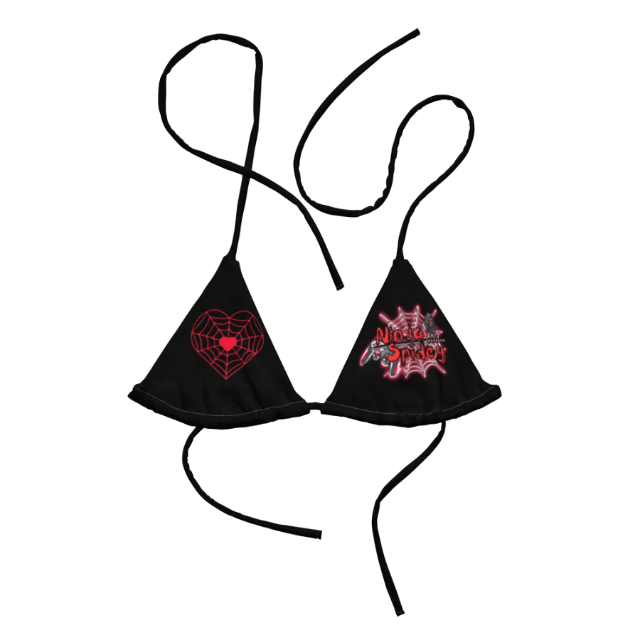 NinjaSpidey Black String Bikini Top product image (7)