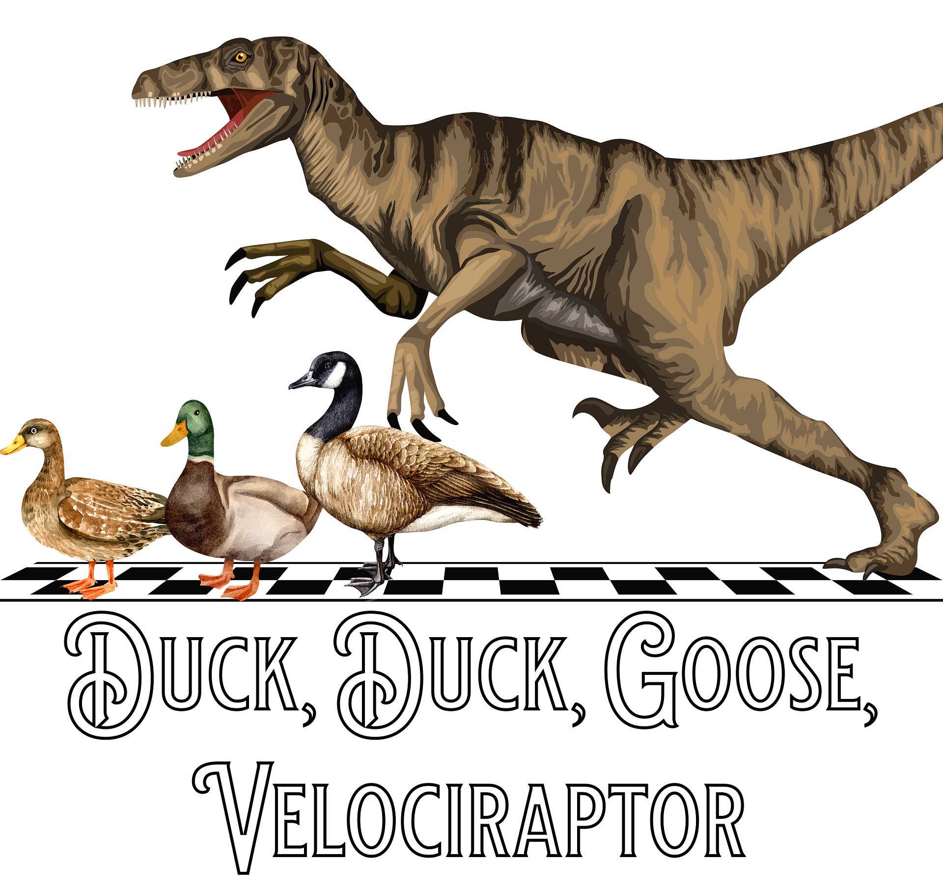 Duck, Duck Goose, Velociraptor product image (3)