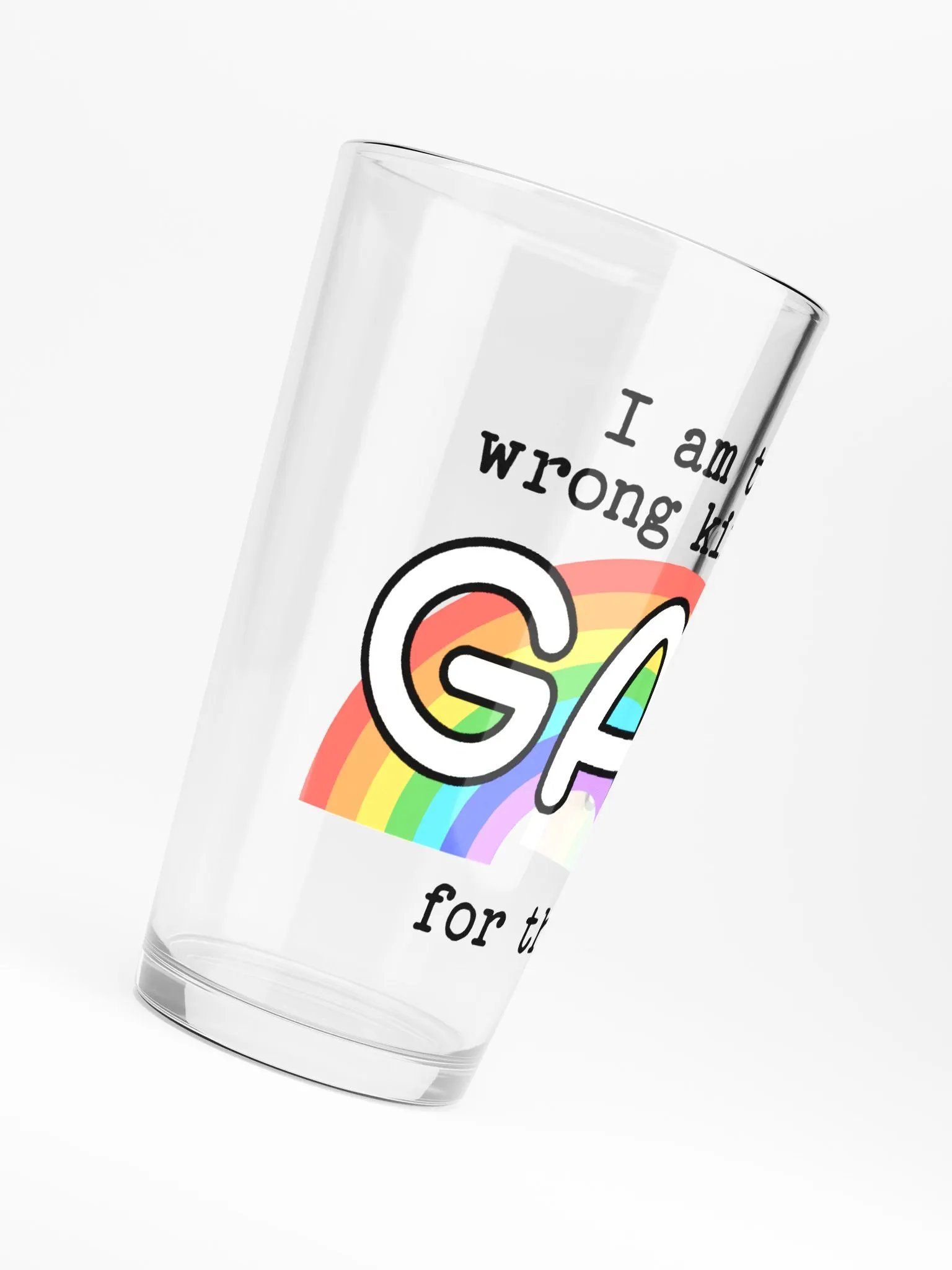 Wrong Kind of Gay (glass) product image (6)