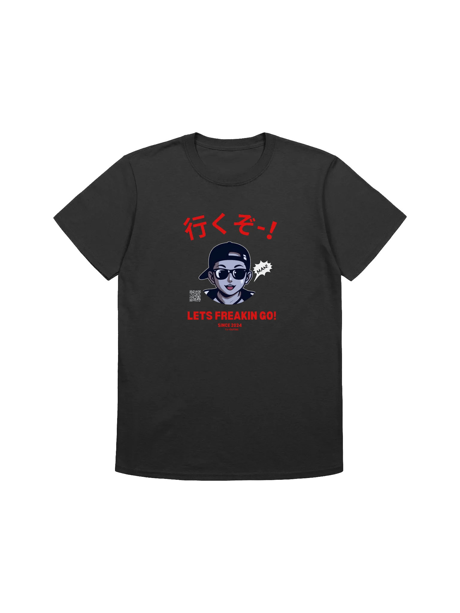 Japanese Street Style Man T-Shirt product image (1)