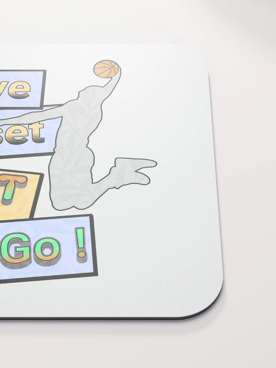 Positive Mindset Basketball Mouse Pad product image (5)