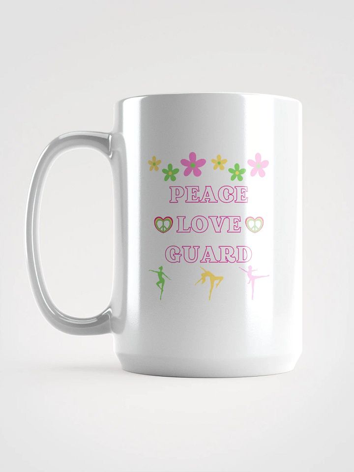 PEACE. LOVE. GUARD. MUG product image (1)