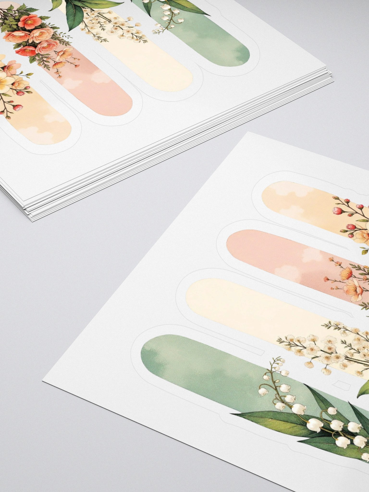 Floral Fantasy Kiss Cut Stickers Set product image (4)